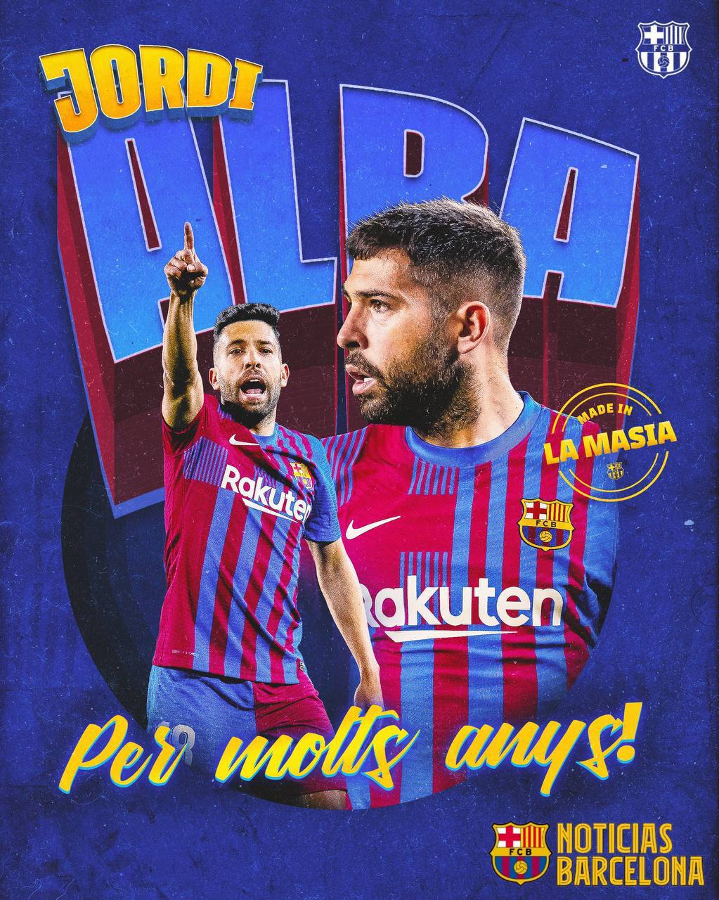   Happy birthday, Jordi Alba!  