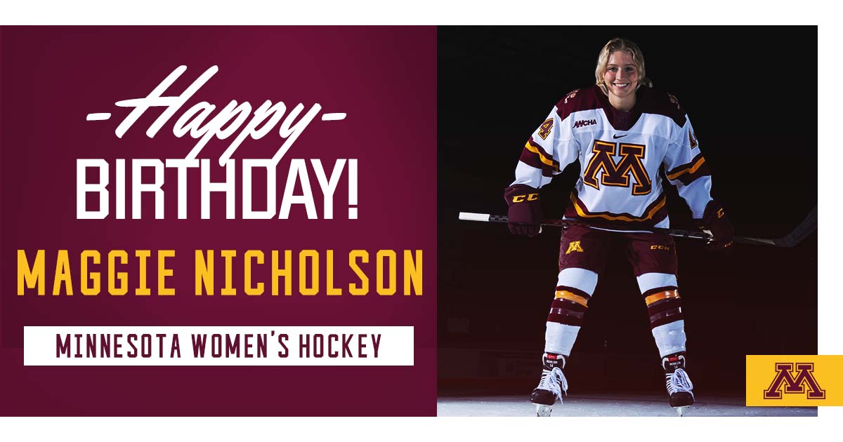 A big ol' happy birthday to sophomore defender @nicholsonmag! 🎉 Have a great day, Maggie! 🥳️ #GWH | #25Seasons