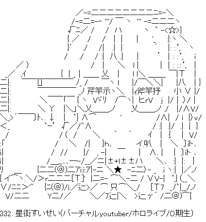 Landar upqhtl アスキーアート 星街すいせい ほしまちぎゃらりー 星街すいせい4周年 星街すいせい生誕祭 誕生日にもかわいい T Co Calc5pntnb Twitter Landar upqhtl アスキーアート 星街すいせい ほしまちぎゃらりー 星街すいせい4周年 星街すいせい生誕祭 誕生日にもかわいい T Co Calc5pntnb Twitter