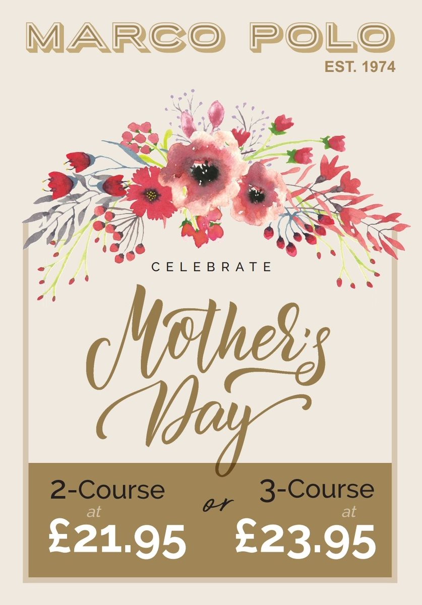 Celebrate Mother's Day at Marco's 🥂

We will be open this Sunday (27th) from 12pm to late.

Our a la carte menu will be running alongside our Mother's Day fixed price menu.

Book via the link in our bio ➡️

#newcastle #newcastleupontyne #tyneside #neoffers #nefollowers