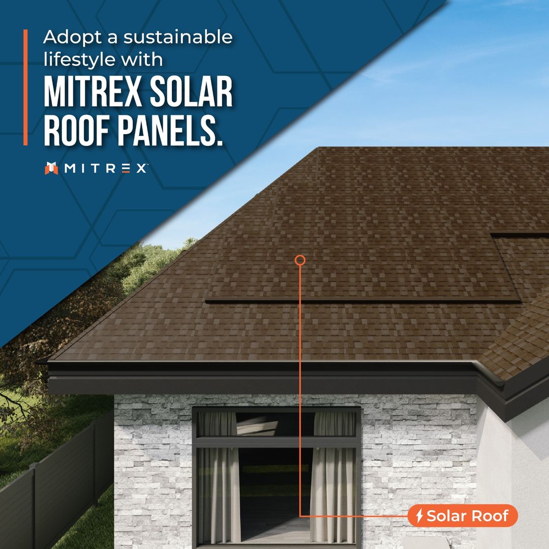 AzspecdS's tweet image. Adopt a sustainable lifestyle with Mitrex solar roof panels.
Contact us today and we will answer all of your questions &amp;amp; concerns, and explain the full potential of switching to solar energy! azspecd.com 
#mitrex #remarkablerenewables #solarpanels