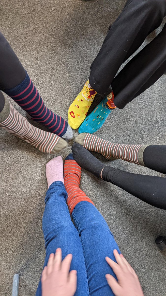 Rocking our socks for #WorldDownSyndromeDay2022 Together we can empower people around the world to advocate for full inclusion in society. #InclusionMeans everyone ! #RockYourSocks