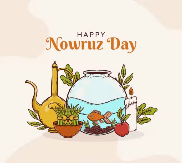 Happy new year! Iranian friend!