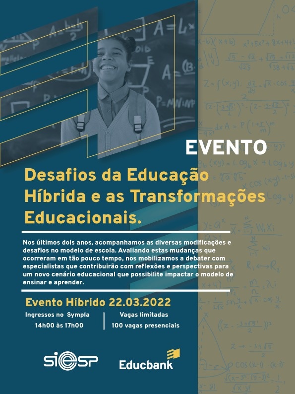 Nesta terça-feira, das 14h às 17h30, acontece o evento presencial e online 'Educação Híbrida e suas transformações no pós-pandemia', que contará com a participação da diretora do Instituto Crescer, Dra. Luciana Allan.

Participe!

bit.ly/3wp7PpW