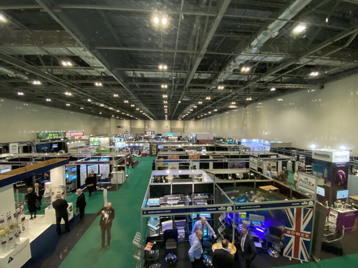 Wow - What a week! Team BPCA are feeling very proud after another great event, #PestEx22 initial feedback is very positive and we are enjoying seeing all your tweets and pictures! Thank you to everyone involved 👏