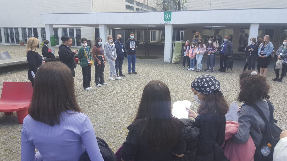 OSJErasmus's tweet photo. We're celebrating World Poem Day and every partner school students read poems in their national languages. #ErasmusPlus @OSJErasmus @ulusalajans #Portugal @Erasmus_Project https://t.co/1i2BrrptP8