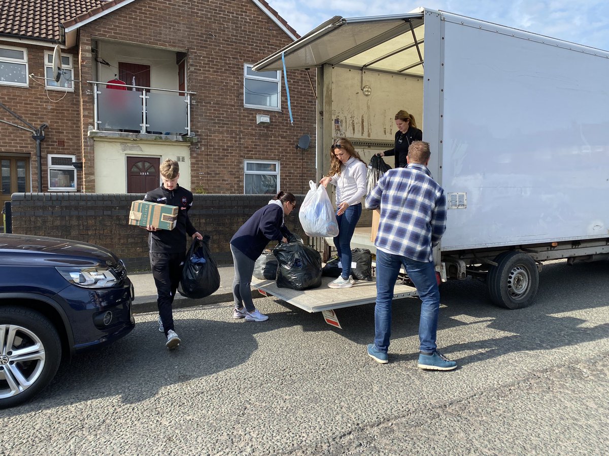 This morning we received a huge donation from <a href="/LymmRugbyClub/">Lymm RFC</a> for Ukrainian Refugees! 

Thank you for your support 👏

#WeStandWithUkraine 🇺🇦