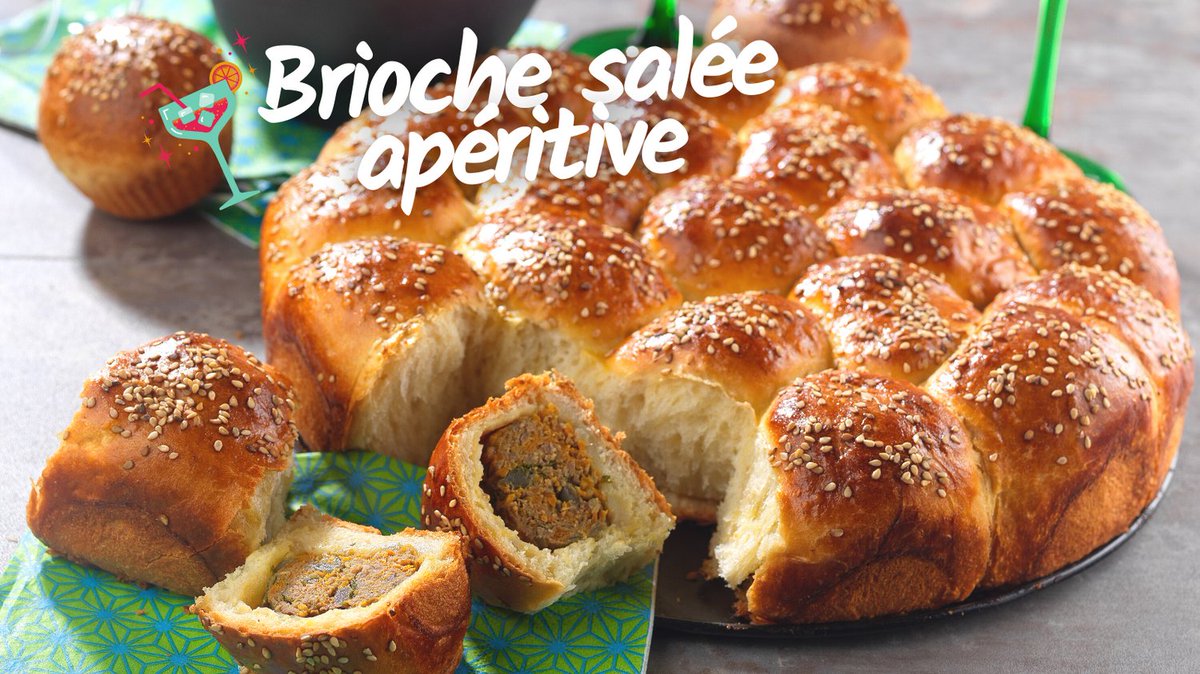 La brioche salée garnie à la viande et aux légumes, une merveilleuse idée pour l'apéritif de ce week-end !
monfournil.fr/recettes/brioc…
Une recette facile à réaliser grâce à la farine à brioche avec levure Mon Fournil.

#monfournil #briochemaison #aperitif #faitmaison #cuisinemaison