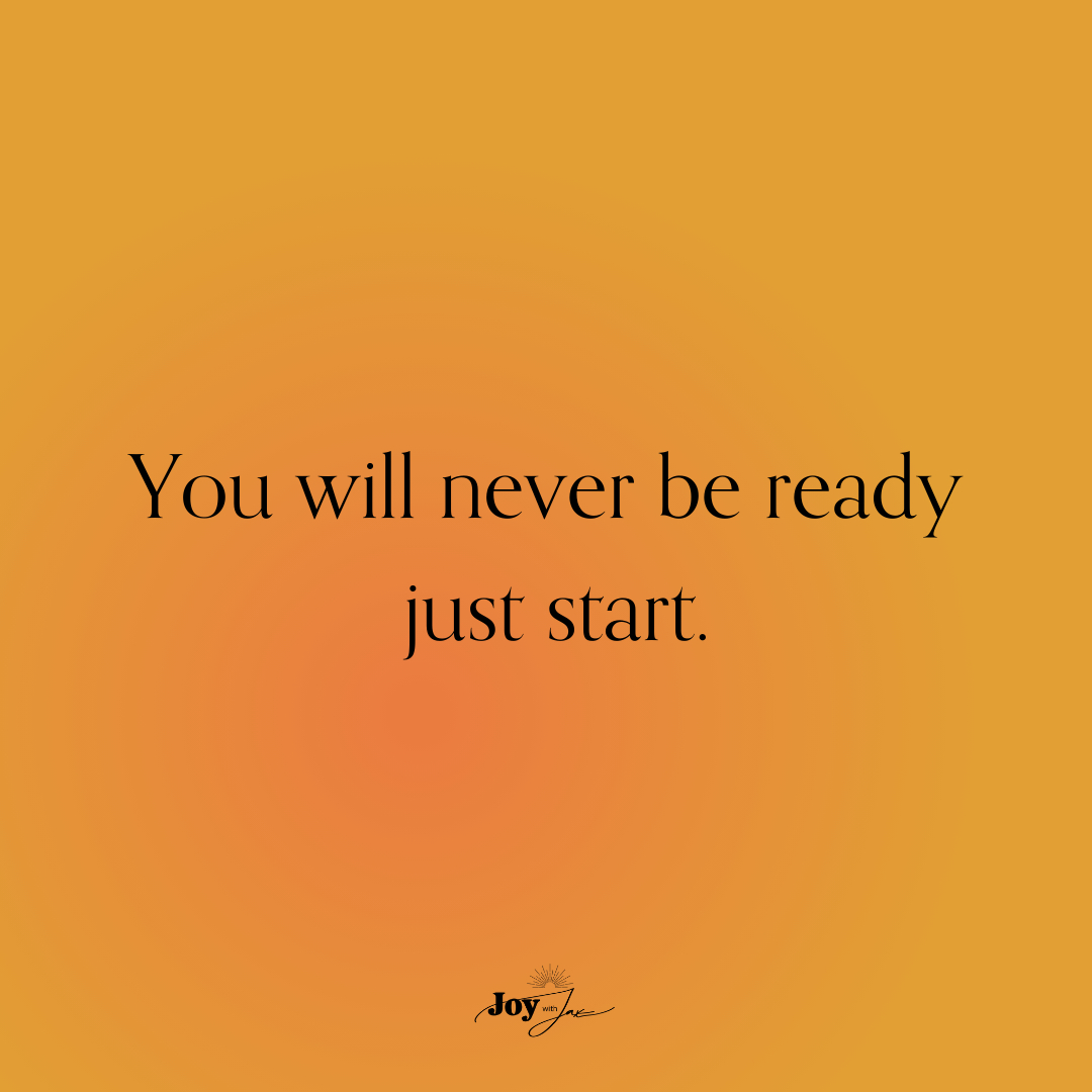 joywithjax's tweet photo. I’m going to wait until, 
“I’m in a better place”
“I’ll wait until I have more information”
“The time is right”
“I lose some weight”
“I feel more confident”

André Gile said: A man cannot discover new oceans unless he has the courage to lose sight of th https://t.co/u4jdkzxovN