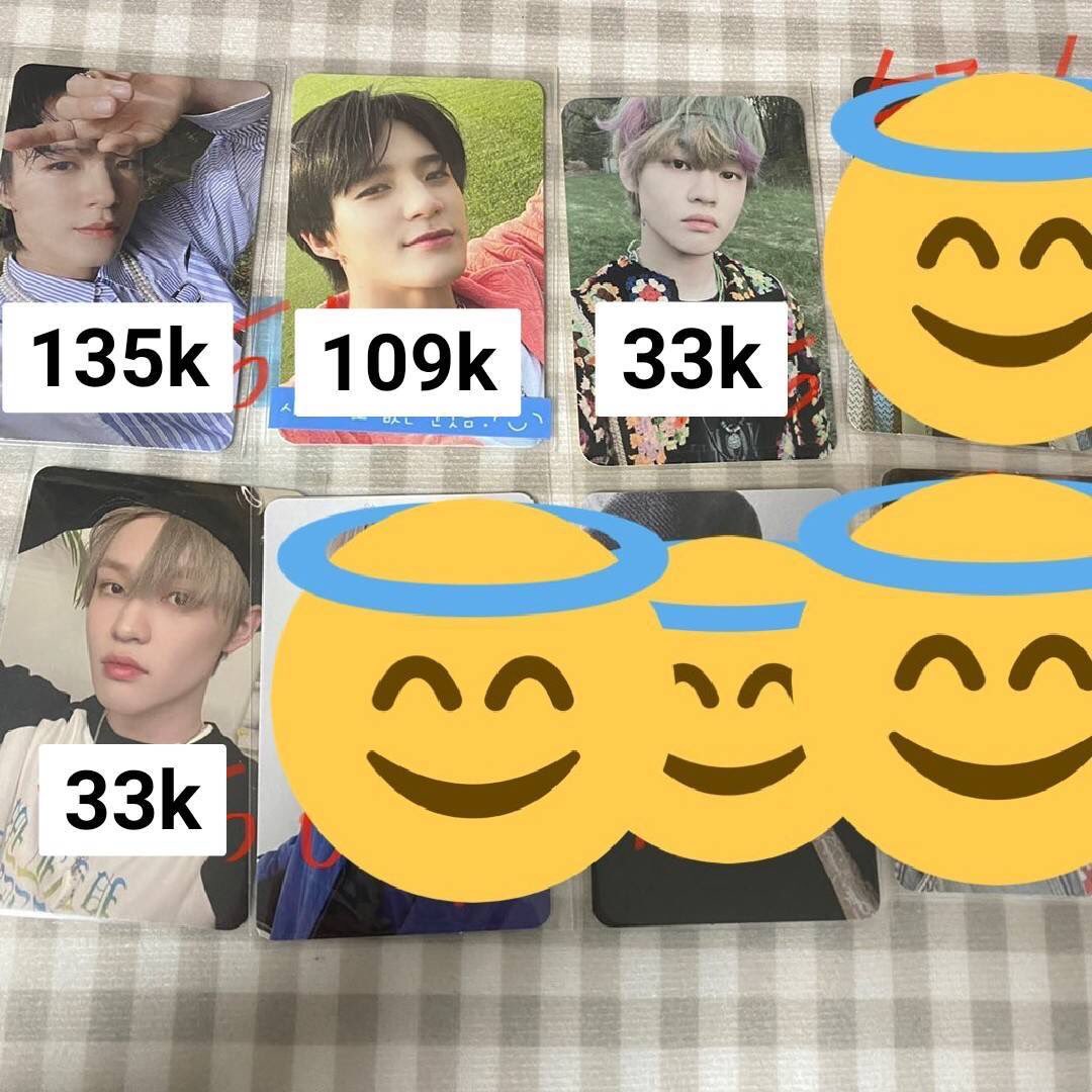 wts ready kr (harus take all)

jeno kihno future 135K
jeno epoxy 109K 
chenle future 33K
chenle boring 33K
haechan luggage dreaming 55K
uc haechan 25K

ada GO dan belum include emstax ya, dm me if you’re interested 
 
tag : wts wto wtb jeno chenle haechan