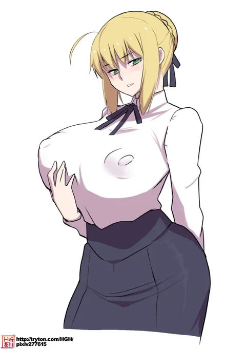 本日の画像:冬木のセイバーさん ver2
火の巨人を迎撃しながら描きました 
