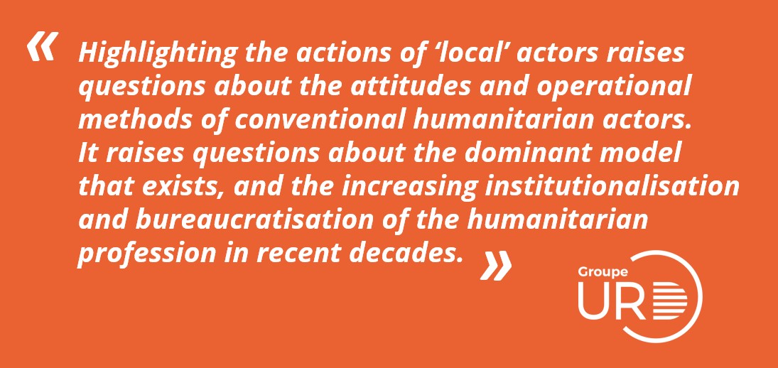 #europeanhumanitarianforum - We are struggling to fulfil the commitments of the #GrandBargain. We need to rethink the way different aid actors work together. Find some inspiring examples of #localisation in <a href="/Leon_Groupe_URD/">Valérie Léon</a>’s review of practices.

ow.ly/c8oT50IomPS