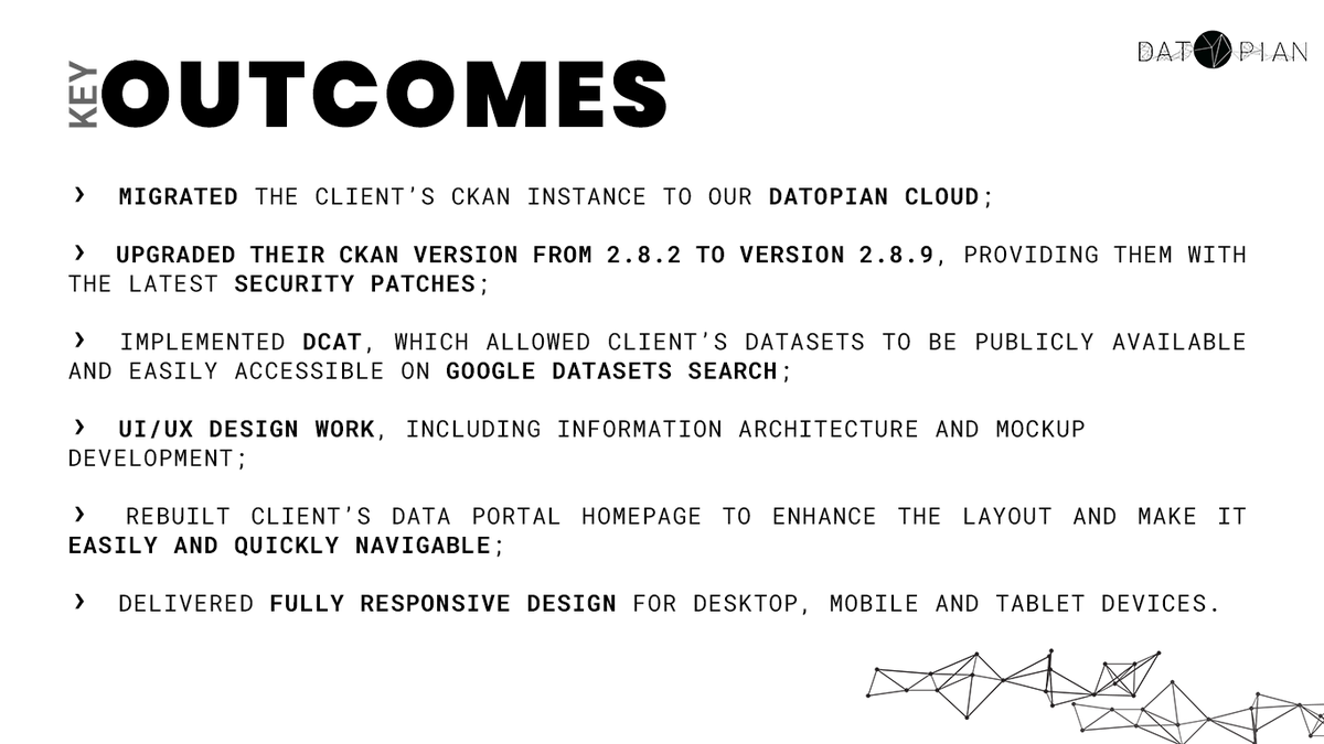 💡 #DatopianCaseStudy Need a #DataPortal that provides optimum #Security &amp; functionalities that make your #Data easily acessible? We can help you the true #CKAN way!

✨ Check out our new #CaseStudy for <a href="/NMWaterData/">New Mexico Water Data Initiative</a>: bit.ly/3tsE4T8

#CKANPortal #DataCatalog #OpenData