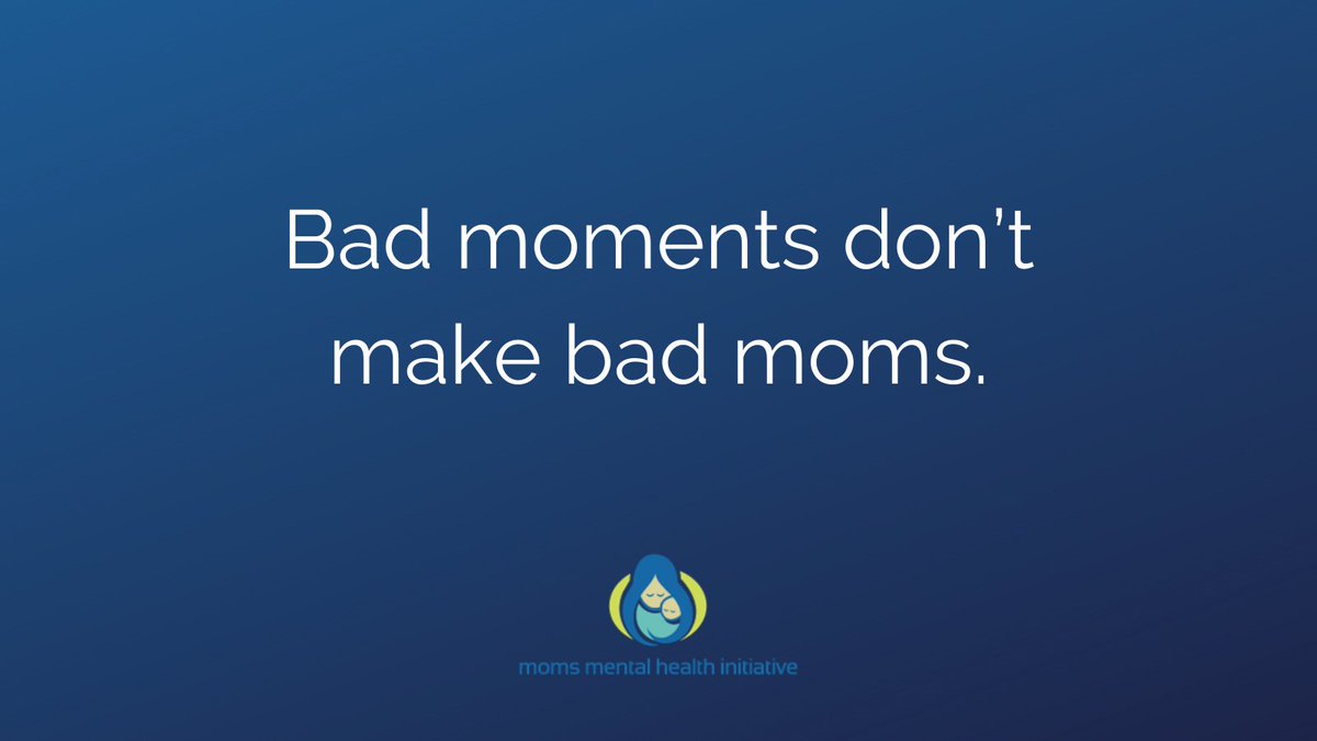 Nobody is perfect, motherhood is hard. You're still a good mom! #PSA #Motherhood #MentalHealthMatters #momsmatter