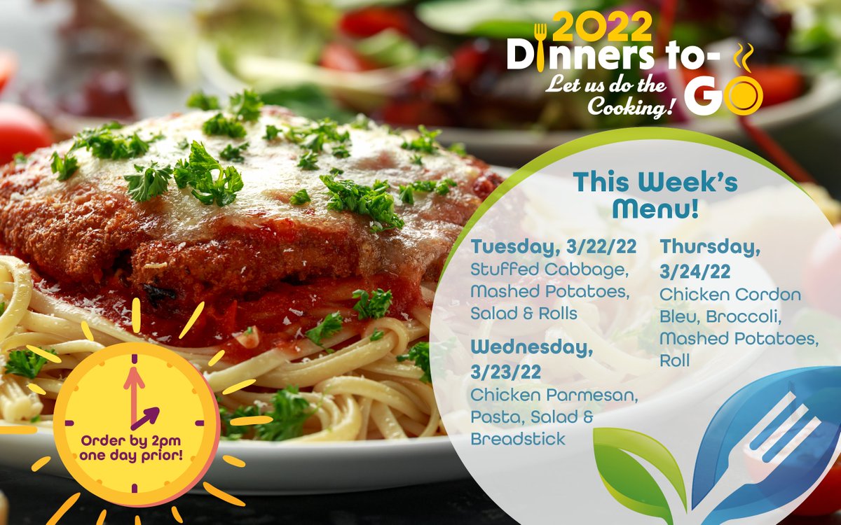 😋 This week's menu - order by calling 440-937-0909.