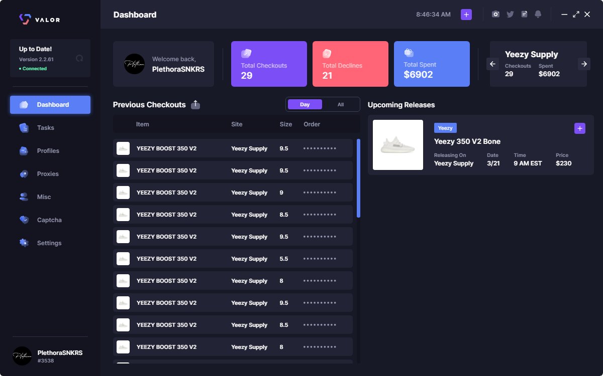 plethorasnkrs's tweet image. ty @ValorAIO for the 35 bones!
CG's: @AIOFlips @aycdio @CarbnIO
proxies: majority with @HypeProxiesio subnet, also thanks to @LiveProxies and @aycdproxies