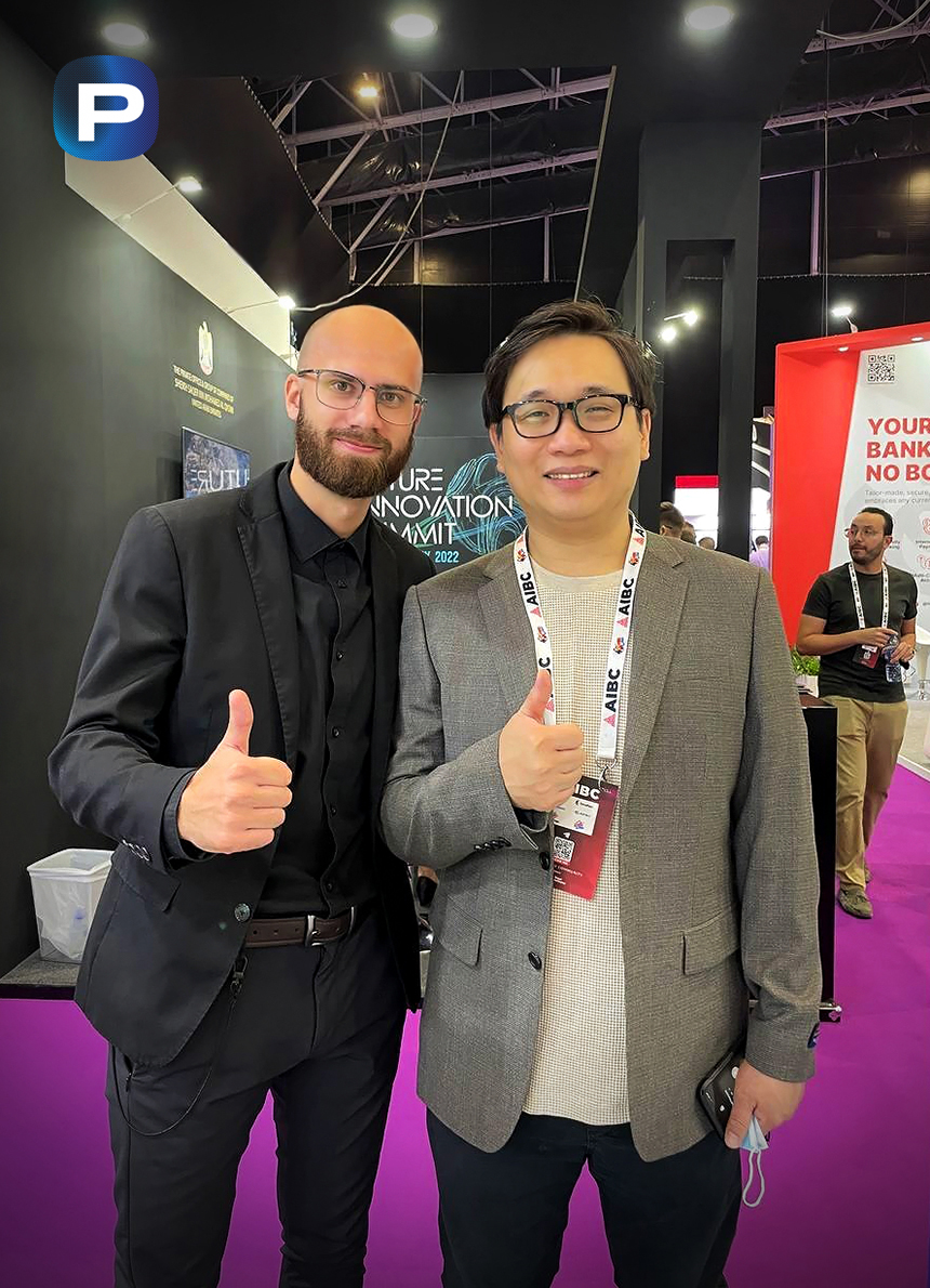 Progress_Chain's tweet photo. 🇦🇪 #Stobox is hosting the event at the @AIBCsummit in Dubai

🔥 @DeyevGene and @RossShemeliak presenting Stobox products and services  as well as  clients for a thousandth audience
 
⚡️ Join us to find out about Stobox product Dashboard, Dashboard PRO and Progress Chain! https://t.co/J7R0DDfpQD