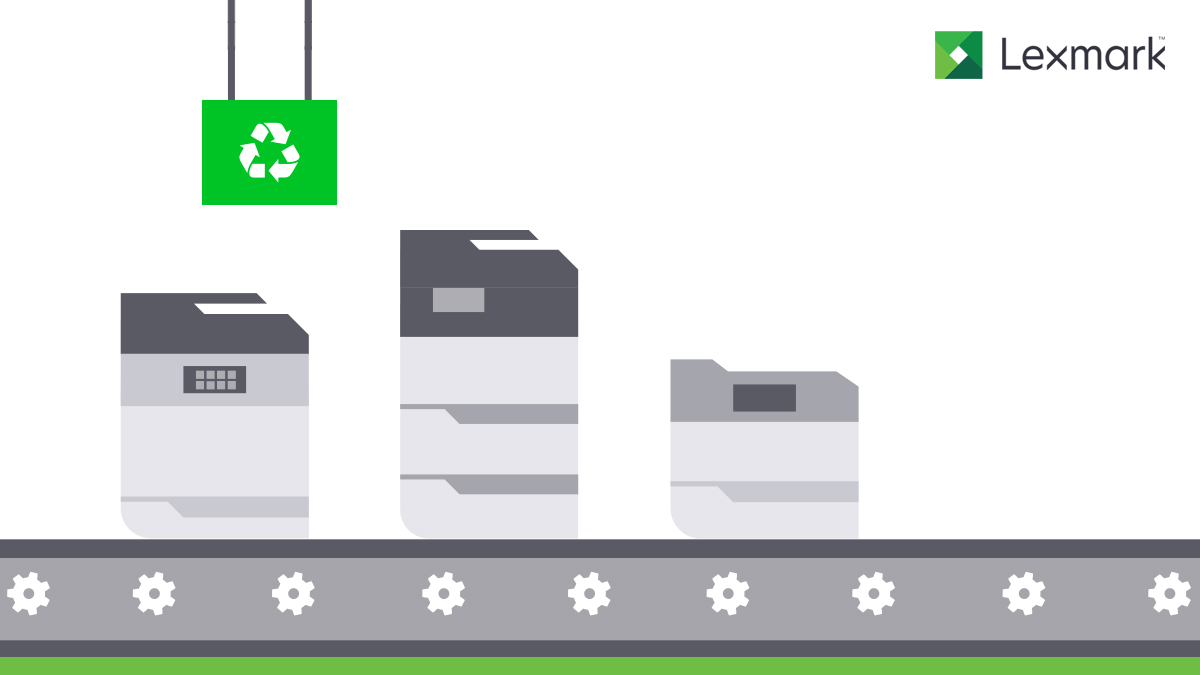 Lexmark products are designed to have minimal effects on the environment throughout the entire lifecycle, including manufacturing and distribution, built to last and with recycled (PCR) plastic. Find out more: bit.ly/3sbVU9m