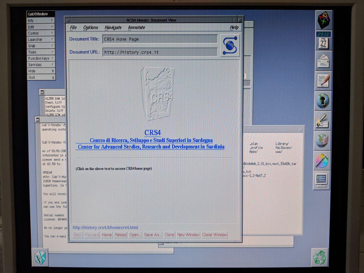 Planet_Sardinia's tweet image. L'Home Paige del primo sito internet italiano e 2o d'Europa dopo quello del Cern di Ginevra, realizzato dal Centro Studi e Ricerche Superiori della Sardegna nel lontano 1993. #Internet #Crs4 #Sardinia  #Italy #Europe #Italy #Sardegna #Sardinien #Sardaigne #サルデーニャ #Сардинія