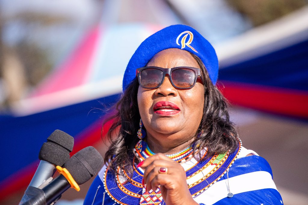 2022Sibanduki's tweet photo. Mama @IdaOdinga at the Azimio Women Movement rally in Kajiado. #Inawezekana #BabaPodPek #BabaThe5th #Sibanduki https://t.co/ceLs6z4yhi