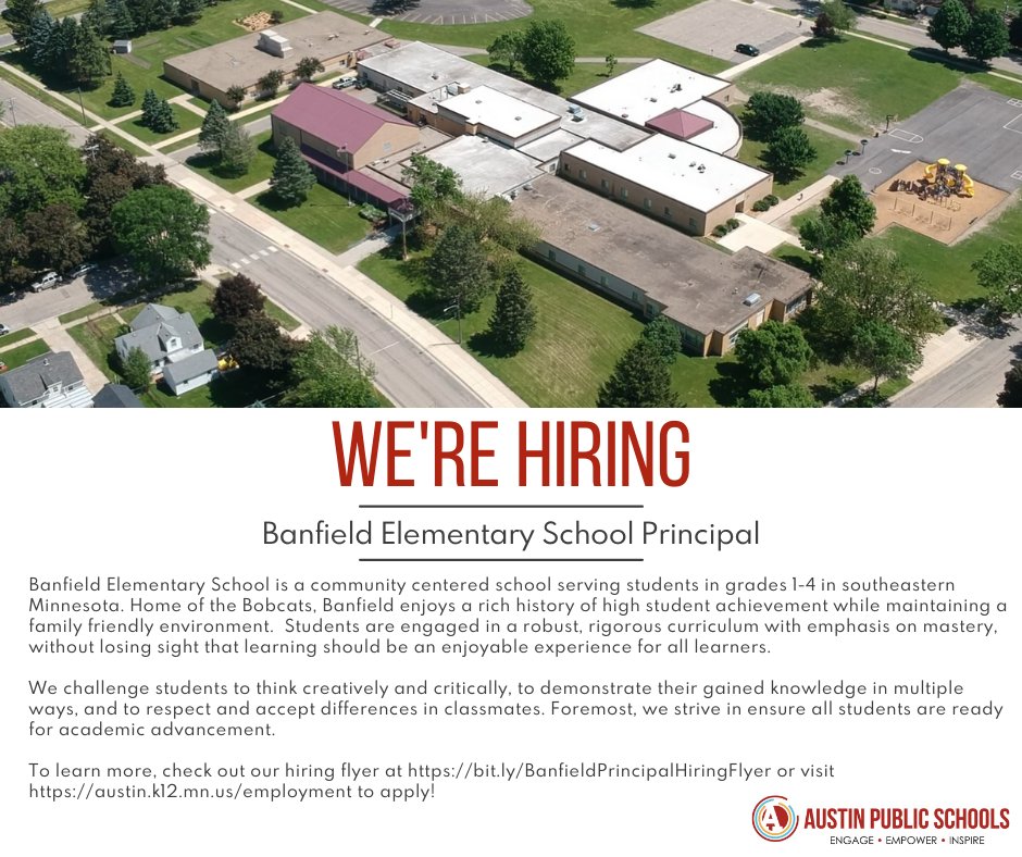 For more information, please visit austinmn.com or austin.k12.mn.us/employment #AustinPackers