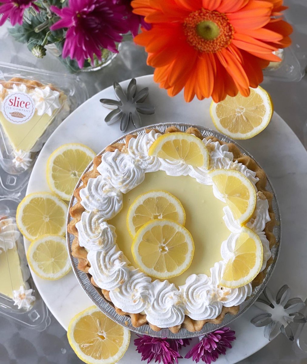 SlicePieCompany's tweet photo. Sunshine Lemon Pie, oh my 🍋

**Easter Special Pricing/Packaging Ends 4.1.22 (pickup at 1400 S Saunders St Raleigh 27603 only with our own parking); link in bio** 
#raleighNC #raleigh #dessert #pie #slice #shoplocalraleigh #entrepreneur #sweettreats #easter #easterpie https://t.co/I560PRbsms