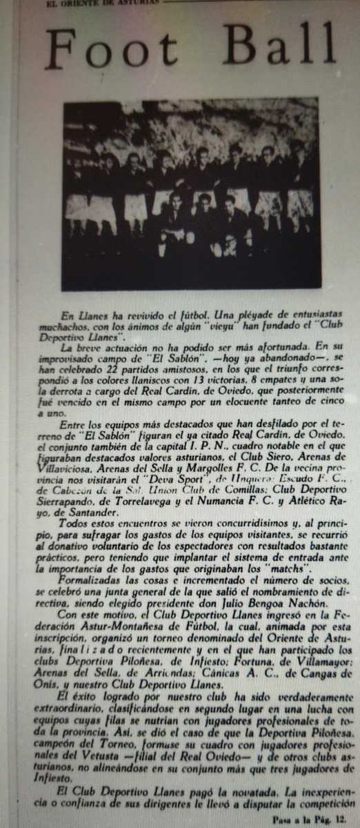 CDLLANES's tweet photo. Hoy hace 73 años que un grupo de entusiastas tomó una de las mejores decisiones de sus vidas. Gracias a todos los que habéis contribuido a la historia del club decano del concejo de Llanes y a que hoy por hoy nuestros límites estén ahí donde alcanza la imaginación https://t.co/u6qYeFMiHQ