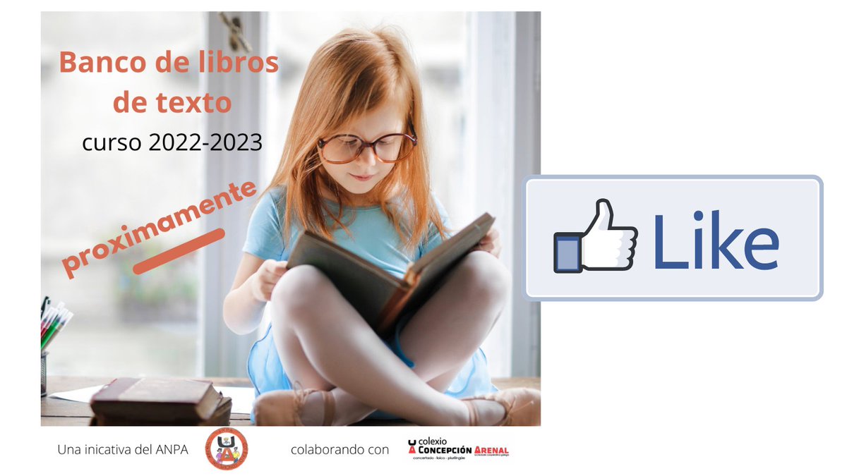 anpacarenal's tweet photo. En breve estará en marcha el #bancodelibros de texto.
Seguiremos informando! #familias #libros #proximocurso https://t.co/jzMEnY0aND