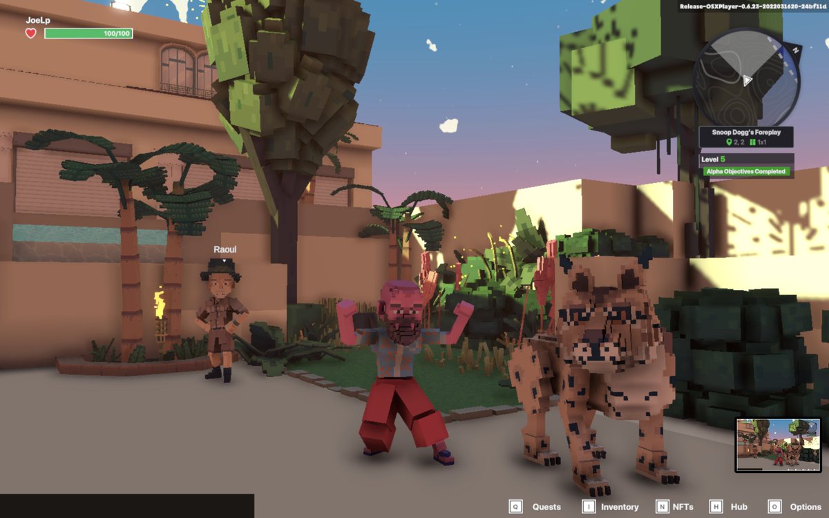 NLeelar's tweet photo. @TheSandboxGame I just participated in the daily #SandboxAlphaS2Contest for a chance to earn up to 1,000 $SAND! Starting March 21 - Find Martha in the Snoop Dogg Mansion. Check out my screenshot below!
👇 #SandboxAlphaS2 https://t.co/T7JB5hpcRZ