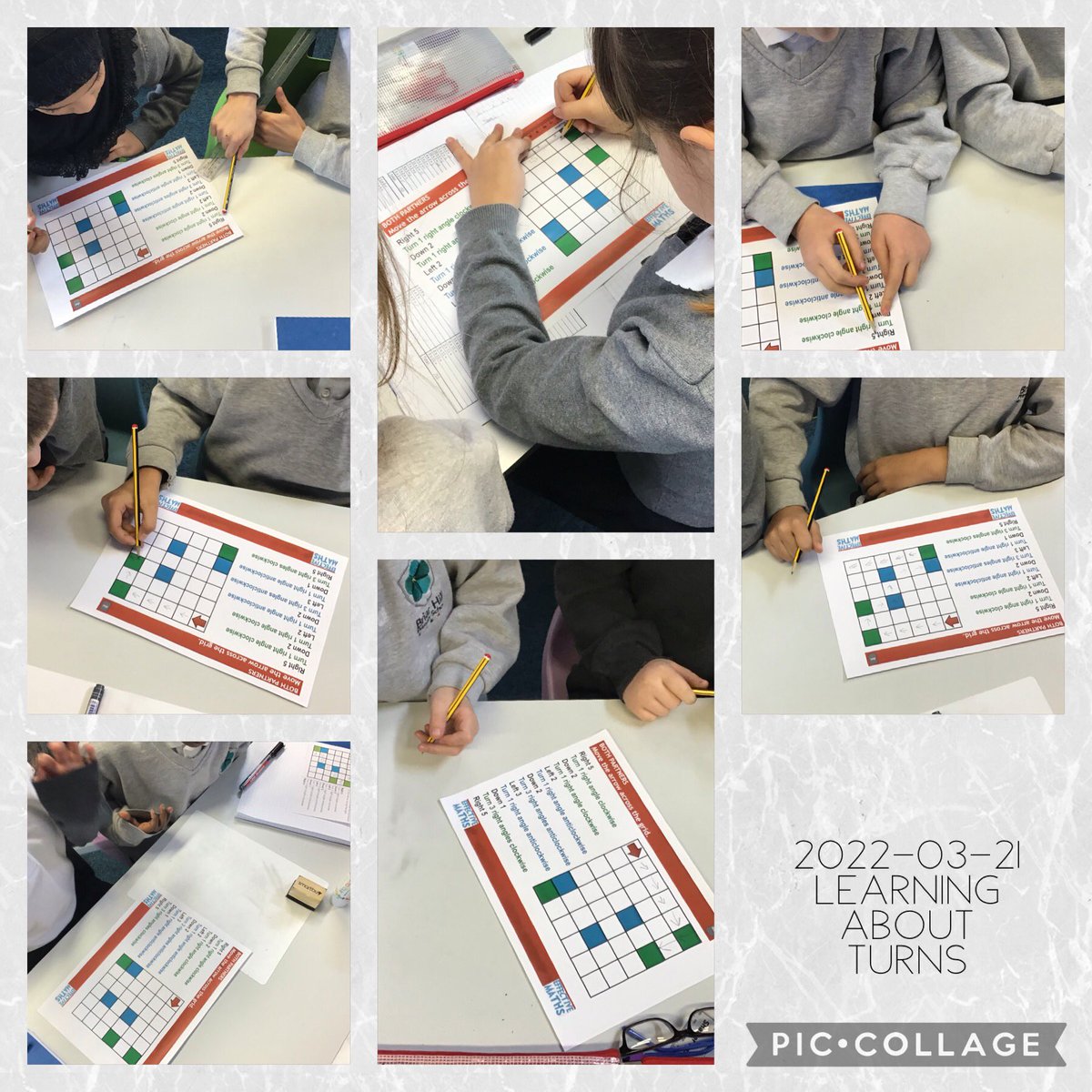 BriarHillSch's tweet photo. #Year3 #DahlClass and #HorowitzClass are learning about turns in #Geometry. We are amazing #mathematicians #BriarHillBuzz #BriarHillBeacons https://t.co/2dCAkAuTpE