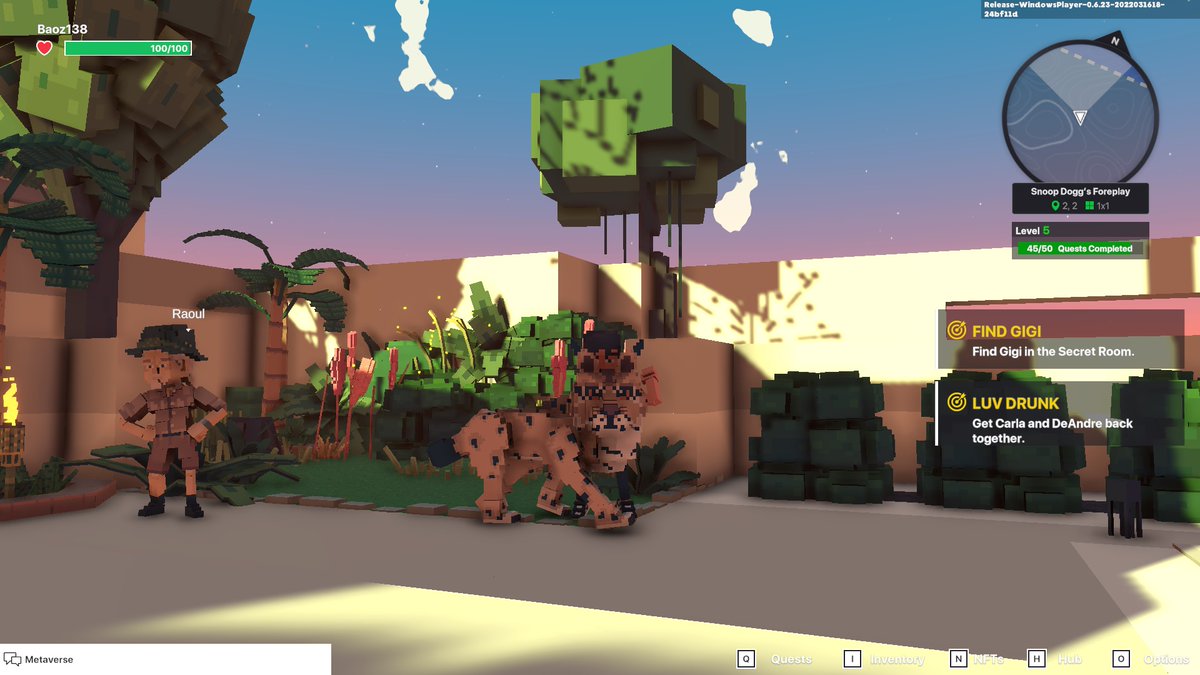 Matthew26305145's tweet photo. @TheSandboxGame I just participated in the daily #SandboxAlphaS2Contest for a chance to earn up to 1,000 $SAND! Starting March 21 - Find Martha in the Snoop Dogg Mansion. Check out my screenshot below!
👇 #SandboxAlphaS2 https://t.co/lOYNmMWsMv