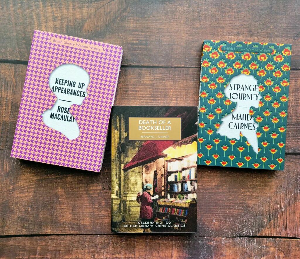 holdonhappiness's tweet photo. Such lovely book mail from @bl_publishing. Thank you and I can't wait to read them. Aren't the covers gorgeous? I particularly like the cover for the Crime Classic.
#britishlibrarycrimeclassics #britishlibrarywomenwriters #bookblogger #blogger #prettybooks #prettycovers #b… https://t.co/IKFWEfy33B