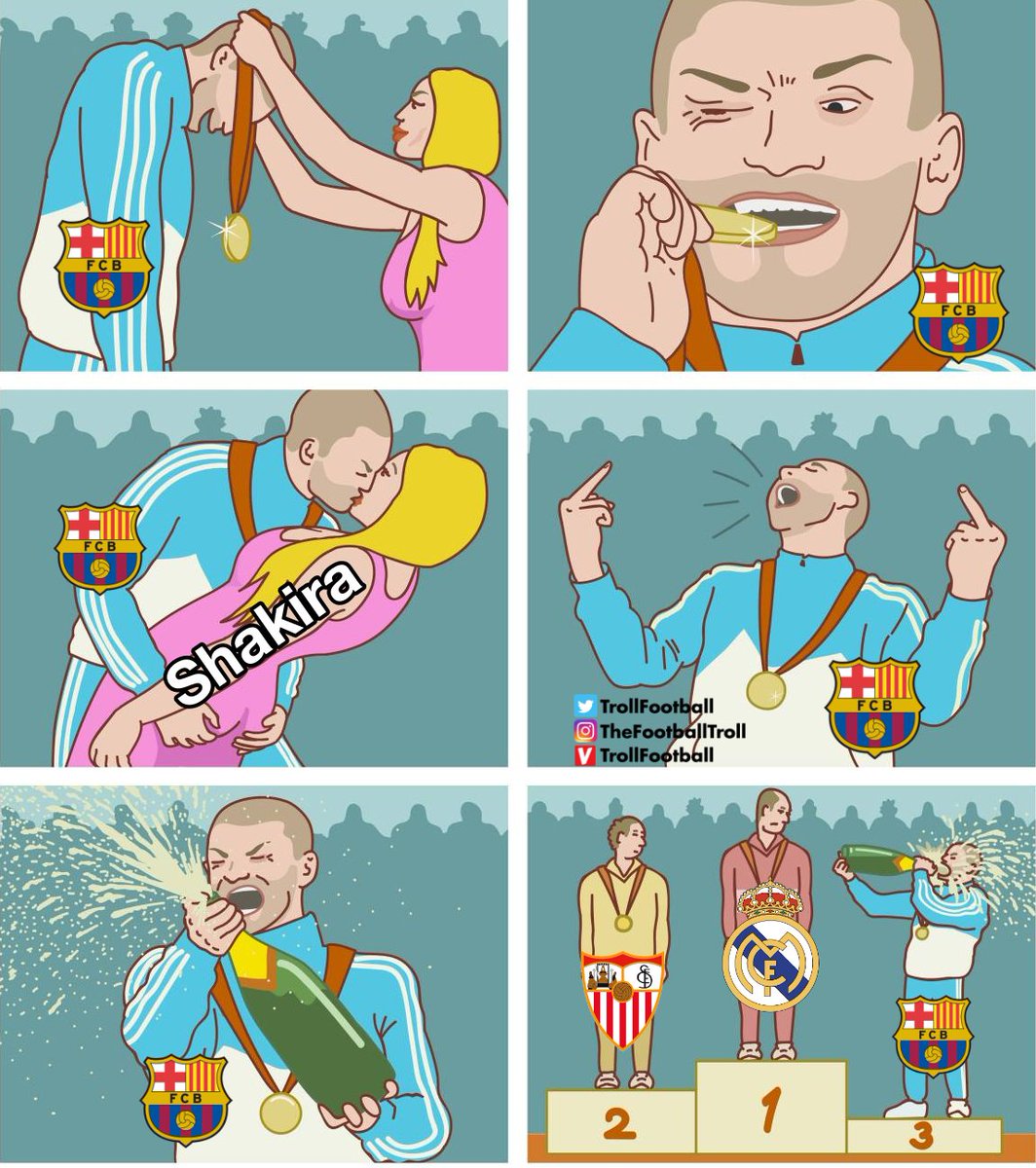 TrollFootball's tweet photo. La Liga twitter right now https://t.co/YO0BW12DuV