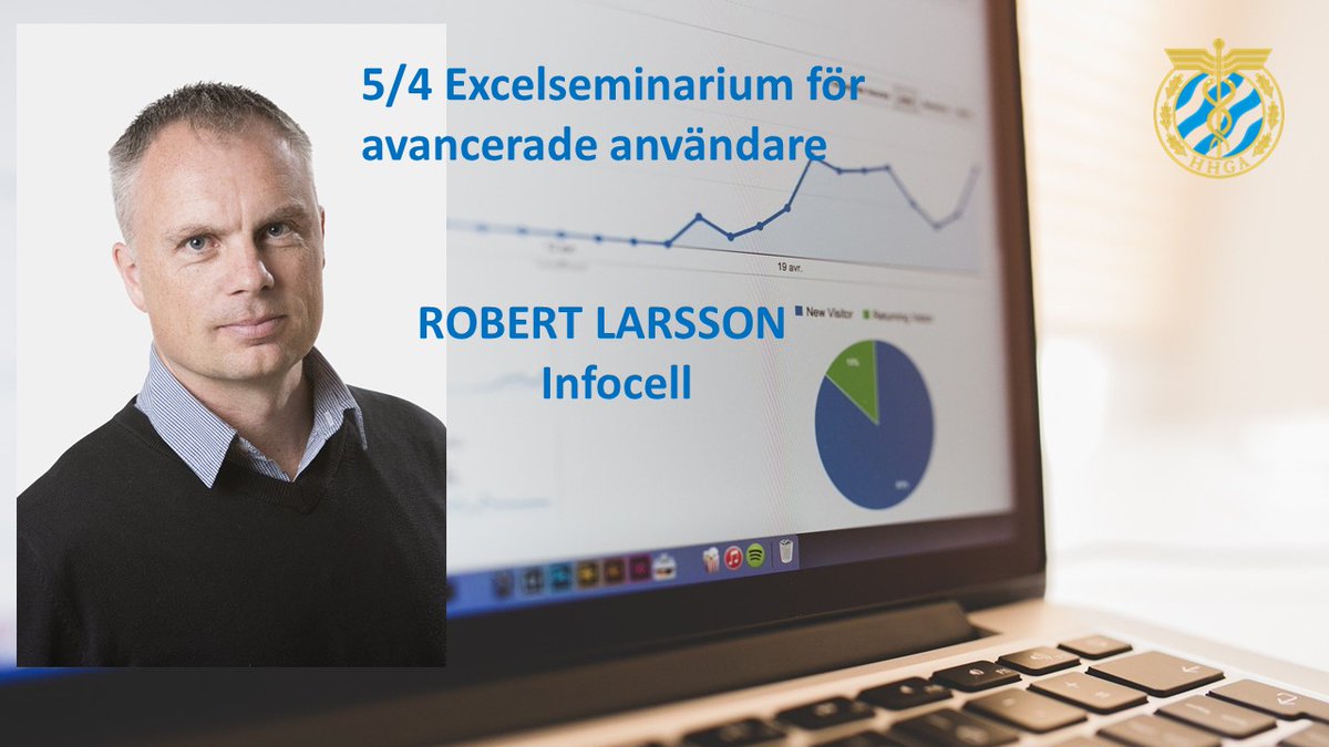 HHGAtweets's tweet photo. Excelseminarium för avancerade användare med Robert Larsson från Infocell. Robert är tillbaka och ger oss sina allra bästa tips för hur vi ska bli vassare på Excel. Det blir en föreläsning i högt tempo på en lite högre Excelnivå. Läs mer och anmäl dig här https://t.co/rhCSkHBeEo https://t.co/WiqabBemyV