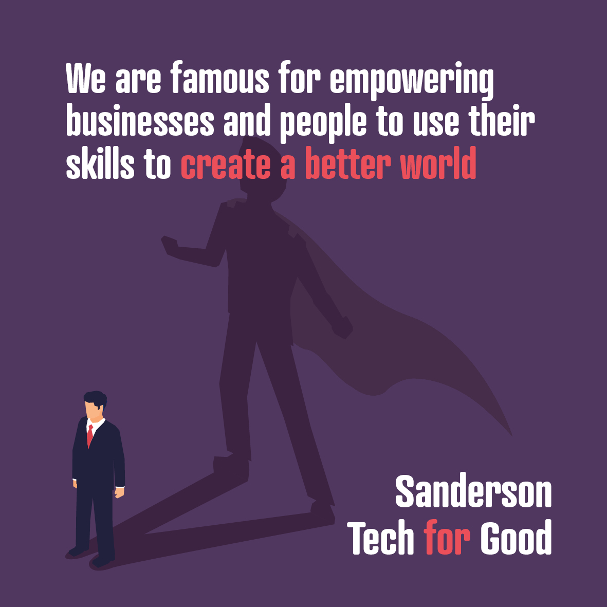 SandersonPLC on Twitter "Sanderson Tech for Good are a technology