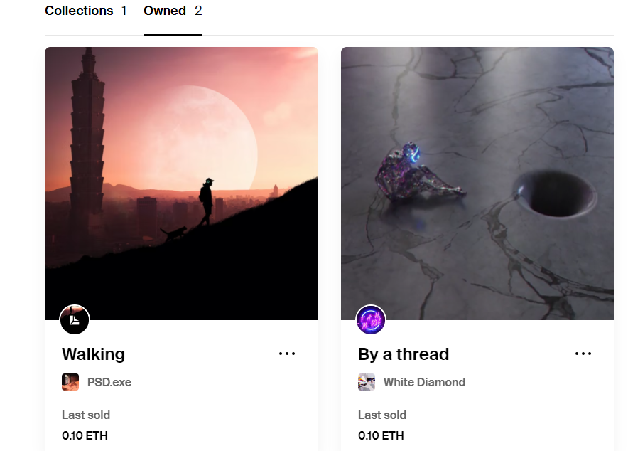 AOCP_creative's tweet photo. 2 magical works in our collection💜. Stay tuned, we're just getting started 🚀 https://t.co/QyS688ToMW