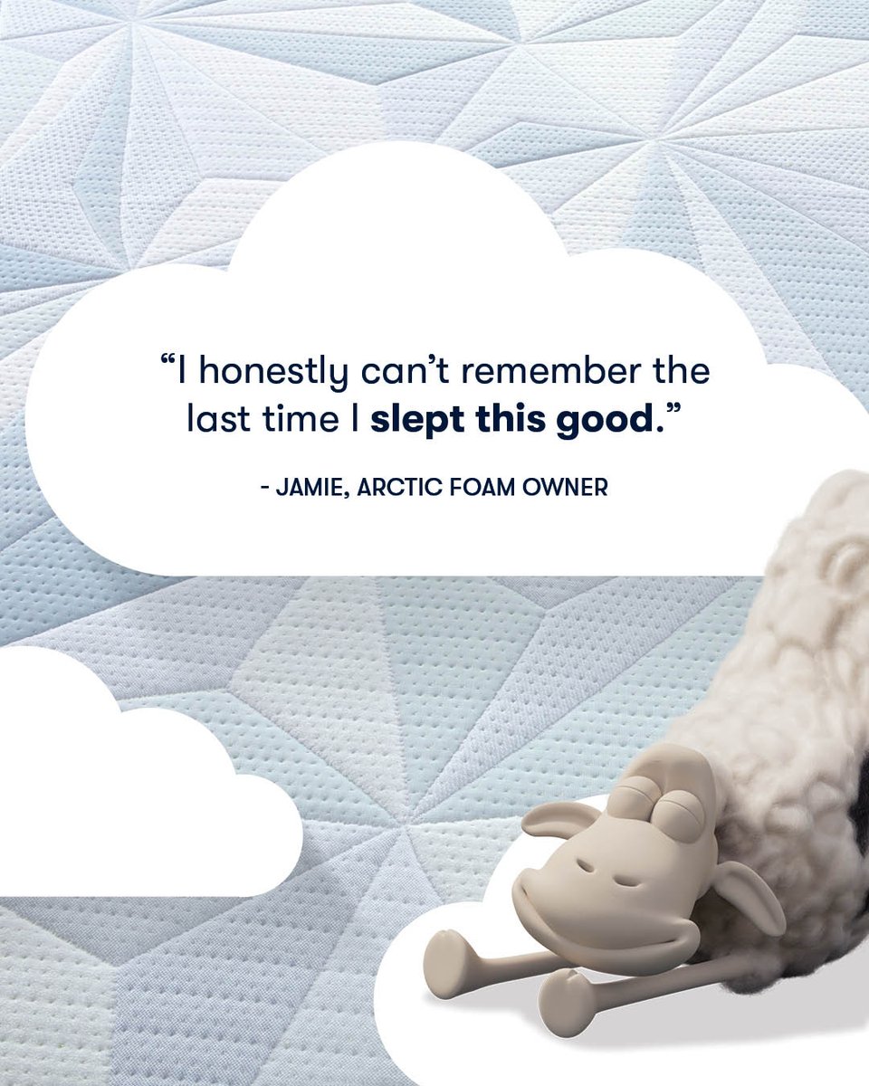 We'll take that as a compliment. #SertaArctic