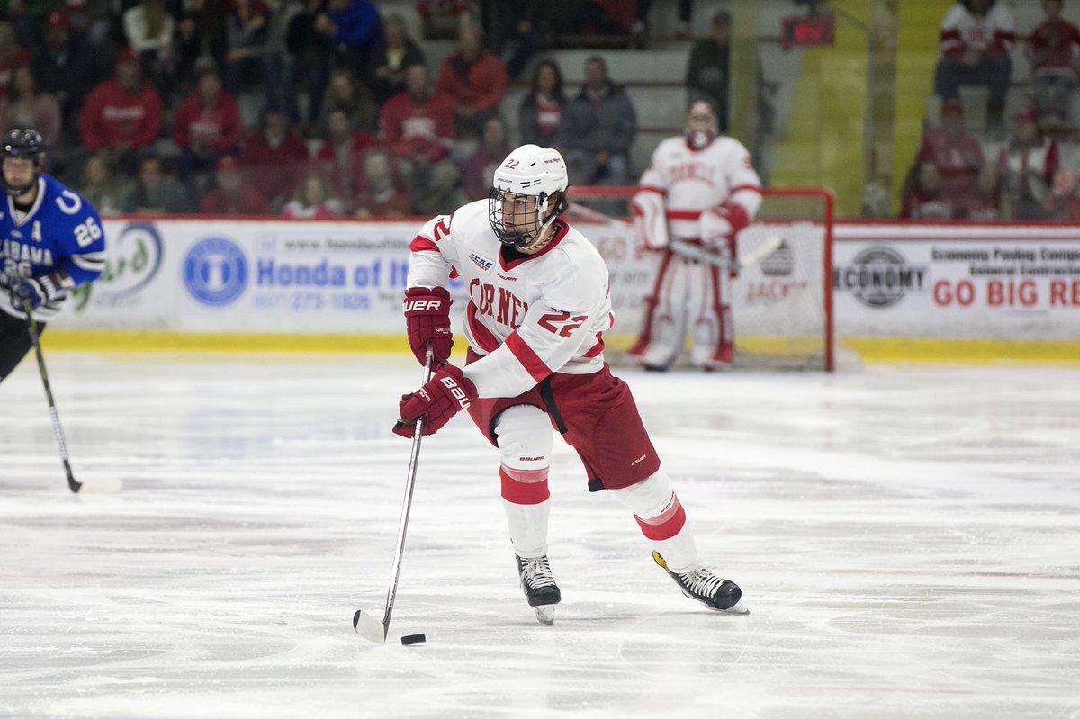 CornellMHockey's tweet photo. how it started ➡️ how it’s going #ProRed https://t.co/CRU4T18iXy