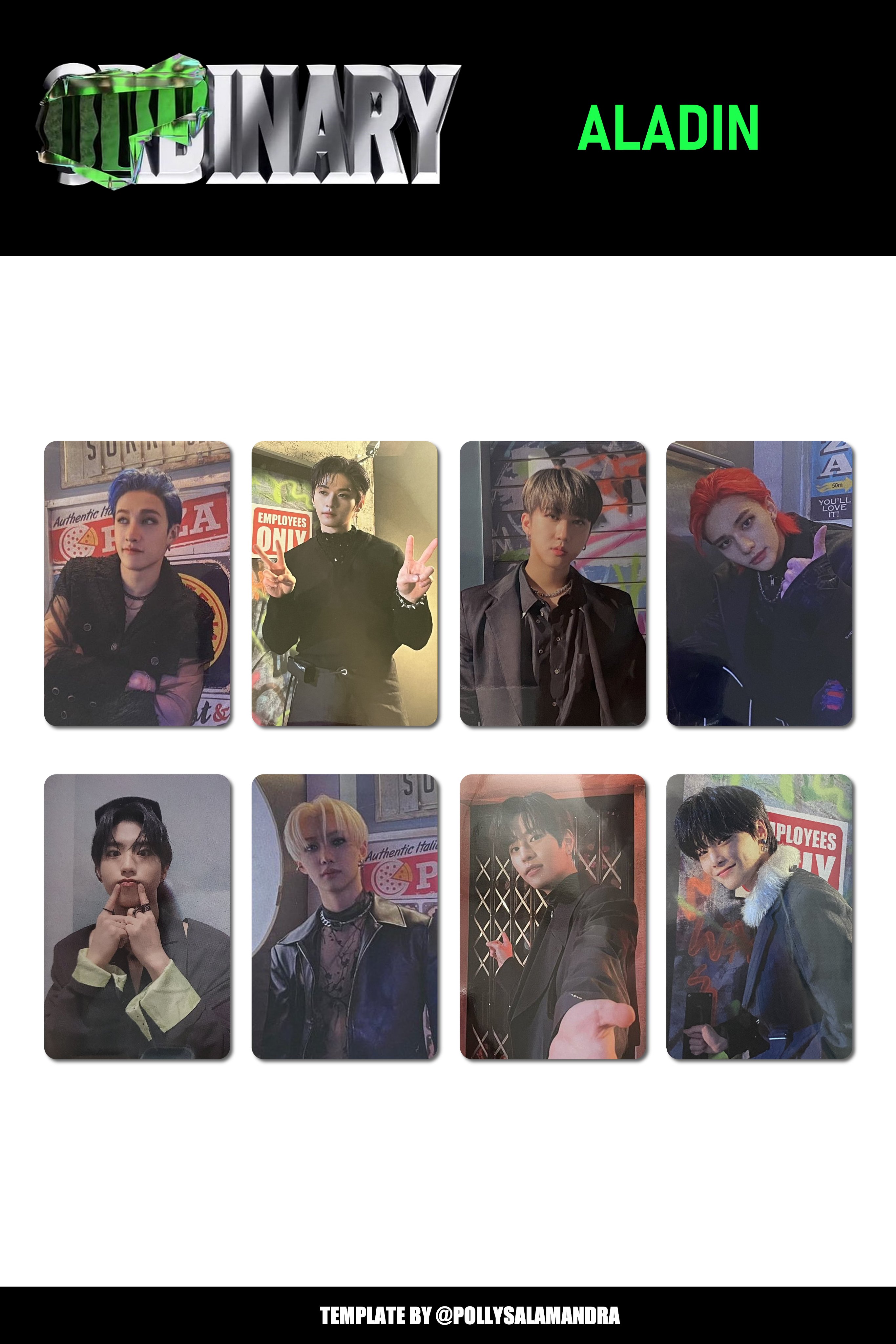 K-POP/アジア straykids oddinary ALADIN Stray kids Oddinary aladin aladdin Official photo card Felix
