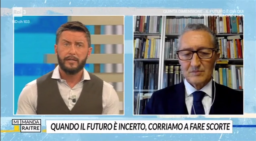 Federdis's tweet photo. Non ci sono problemi di #approvvigionamento. I #supermercati stanno dimostrando di saper reagire garantendo il rifornimento degli #scaffali. Importante risolvere le criticità del settore #autotrasporti, vitale per l'economia. Così è intervenuto #Buttarelli a @mimandaRai3. https://t.co/7MMrTvCMOF