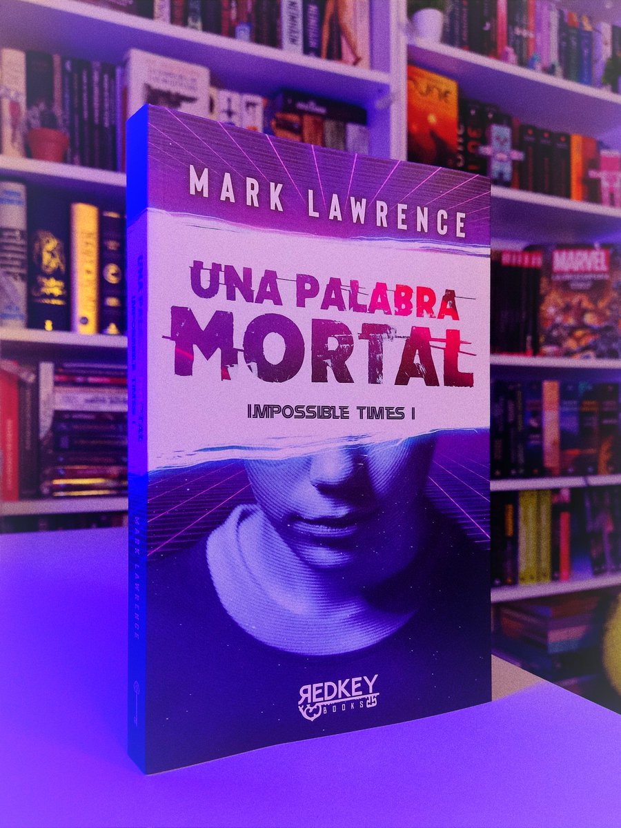 carolmola's tweet photo. Amantes de Dungeons &amp; Dragons, Regreso al futuro y Stranger Things, ¡atentos a este libro!

'Una palabra mortal' es de mis novedades más esperadas del año. Aventuras con regusto a pandilla ochentera y un desbarajuste de lineas temporales bastante curioso.

Se publica el 30/3 https://t.co/6d28IG7uyp