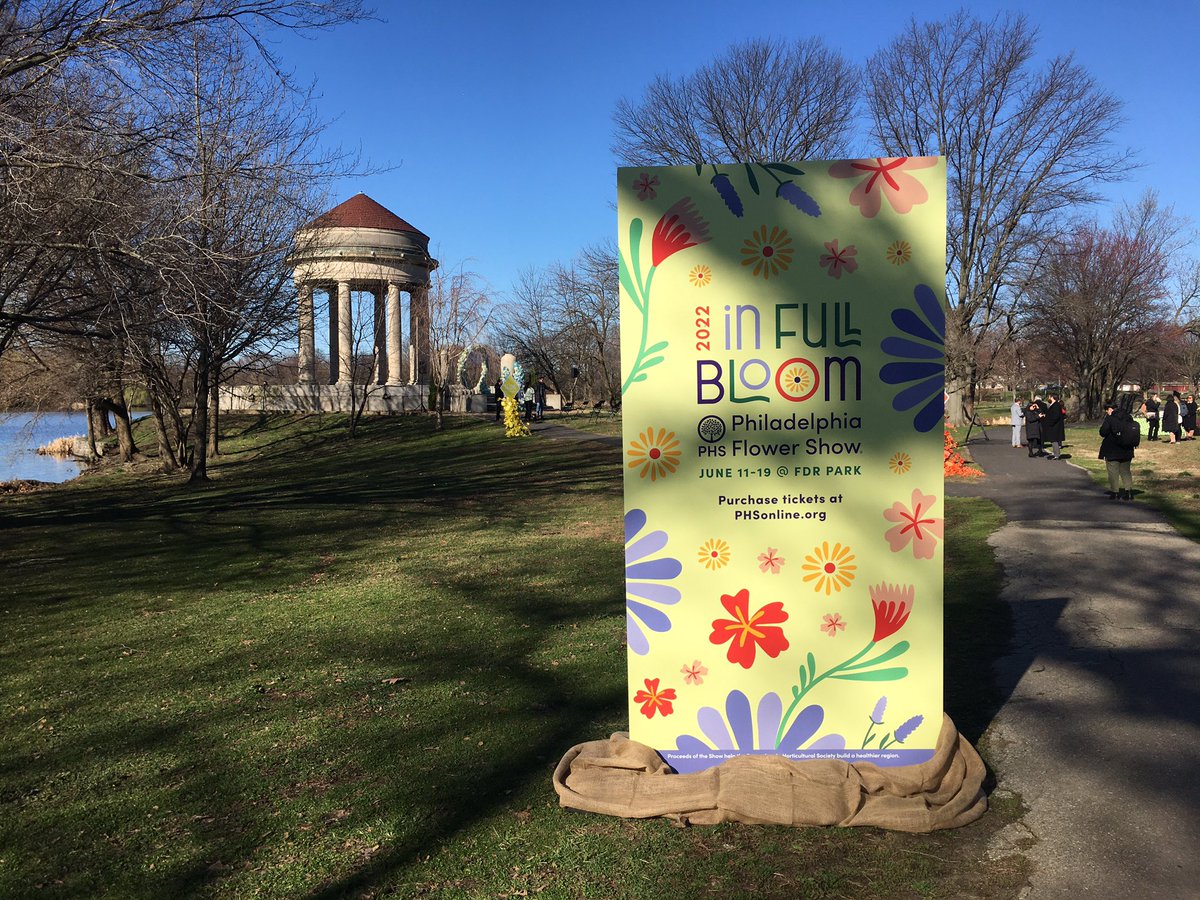 ErinDunkel's tweet photo. The 194th Philadelphia Flower Show returns for a 2nd year to FDR Park in South Philly.  Tickets on sale for June 11 - 19: https://t.co/7bTEEWBz3S https://t.co/pNzwyc5q0v