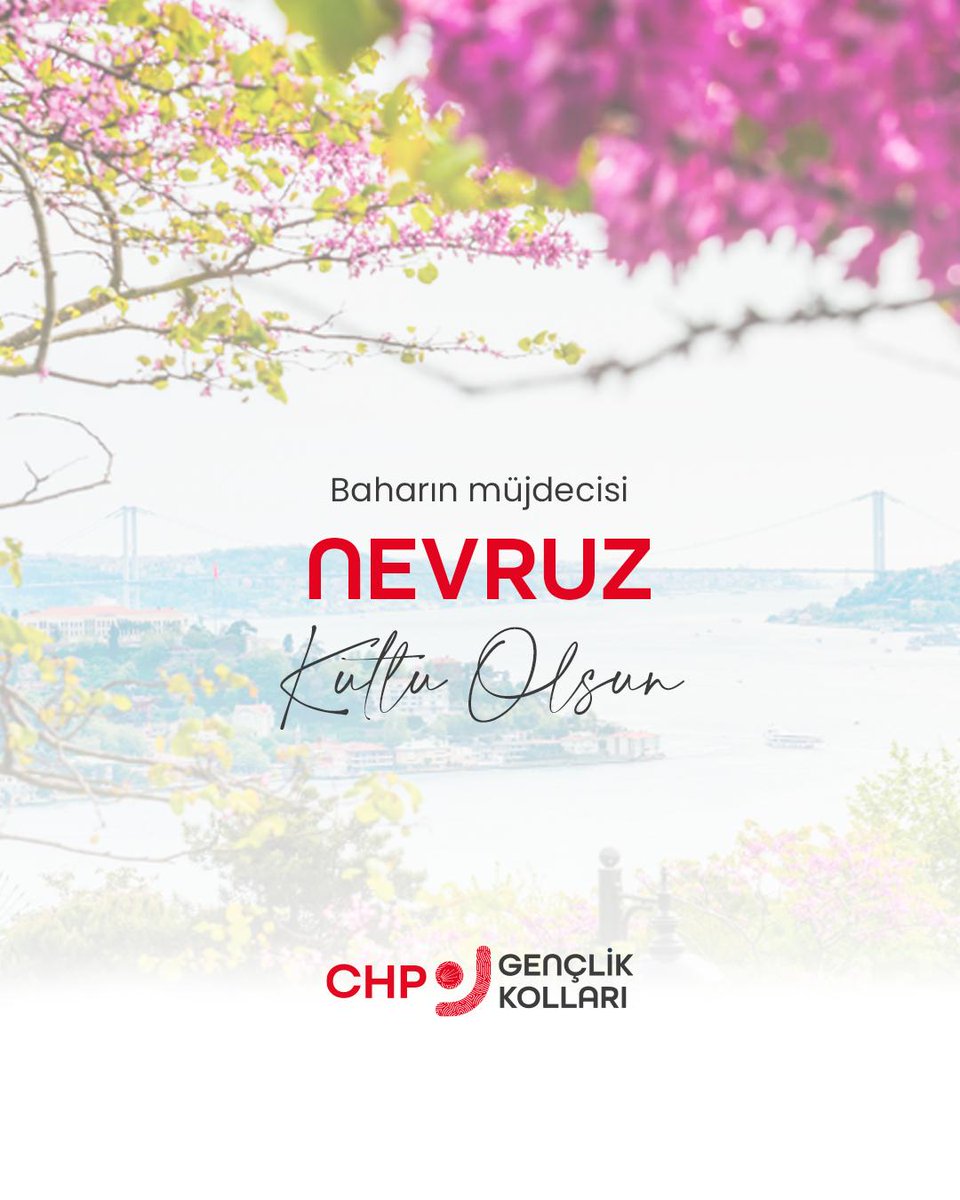 Baharın müjdecisi, bolluk ve bereketin bayramı #Nevruz'un ülkemize ve tüm insanlığa sağlık, mutluluk ve huzur getirmesini dileriz.
