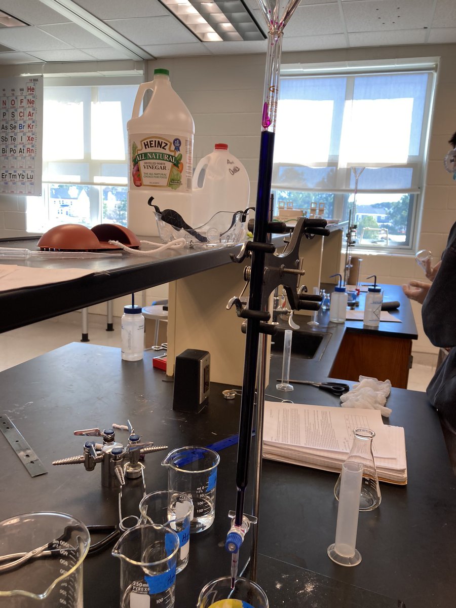 criner_sharon's tweet photo. Redox Titrations!!!! I love the colors π @ScienceSPS #buildingthebestsps #ibchem https://t.co/OkAeMDdewX