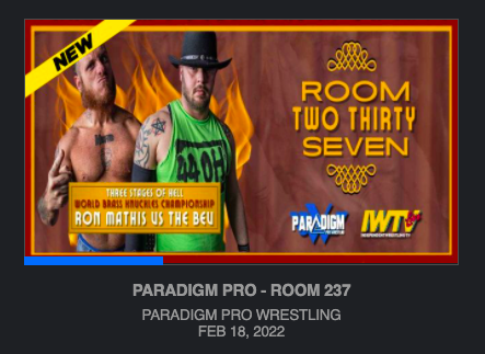 ParadigmProWres's tweet photo. We've got FOUR great new shows available to watch now on @indiewrestling:
#PPWStriving - @SugarDunkerton v @JonDavis817
#PPWIndiana - @FilthyTomLawlor v @DustintapsUout
#PPW237 - @RonMathis13 v @BobbyBeverly
#PPWStrokes - @mwterritory Benefit Show
Stream them now! https://t.co/JGzh8NtEc4