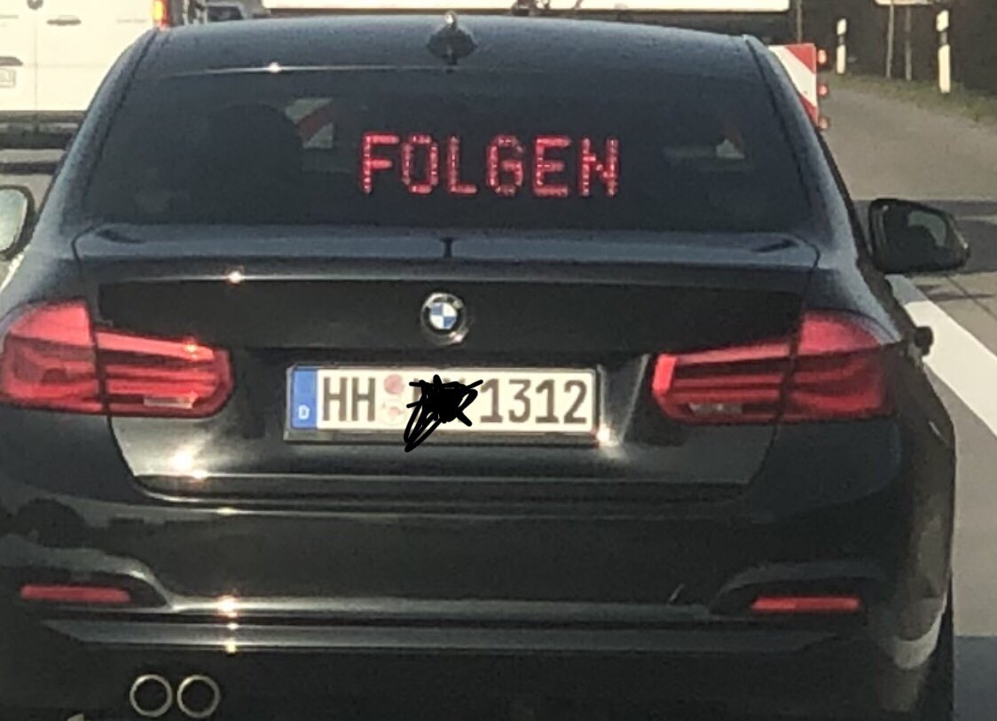 s/o an den typen der nummernschilder für zivile polizeiautos macht