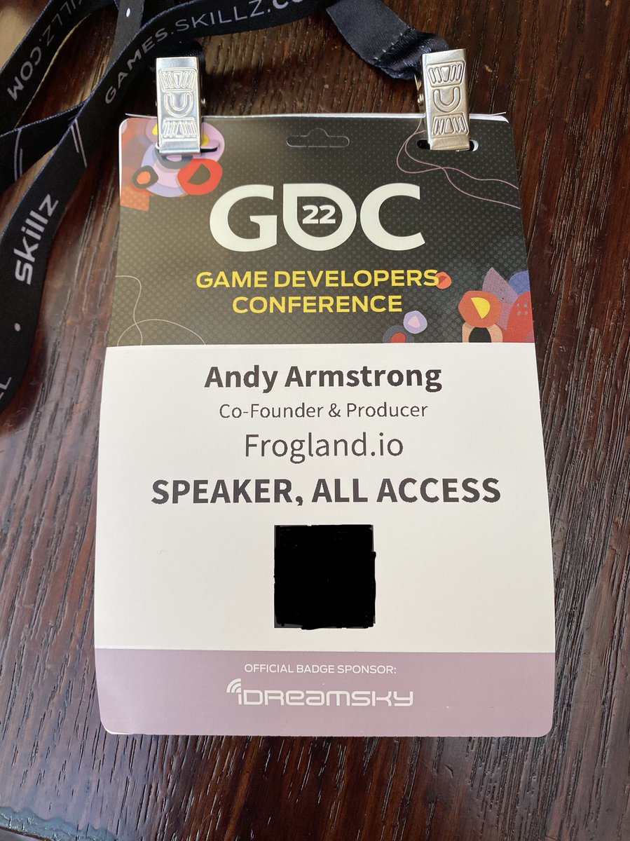 The #NotoriousFrogs of #Frogland have arrived… <a href="/Official_GDC/">GDC Festival of Gaming</a> Let’s froggin’ go!! <a href="/AndyJaneArmstr1/">lollihops.eth 🐸 🦇🔊</a> <a href="/DRI_HQ/">Dream Reality Interactive</a> <a href="/InfernoRedTech/">InfernoRed Tech</a> <a href="/scottlock/">Scott Lock</a> #GDC2022 #metaverse #gamedevelopersconference #nft #softwaredevelopment #DreamRealityInteractive #SoftwareEngineering #Buidl