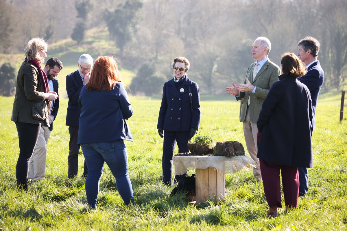 We were delighted to welcome HRH The Princess Royal to the Devenish Lands at Dowth on Saturday where she met with our team and heard about our latest research on climate smart farming, biodiversity, and human health. Read more:  ow.ly/OE7A50InYu3