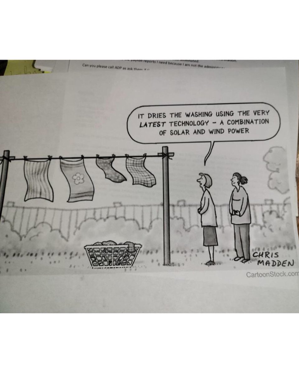 BillGorman17's tweet photo. Not only doing my part for the environment but anxious to sleep tonight on those crispy sheets off the clothes line! https://t.co/cPTNwYNXDE
