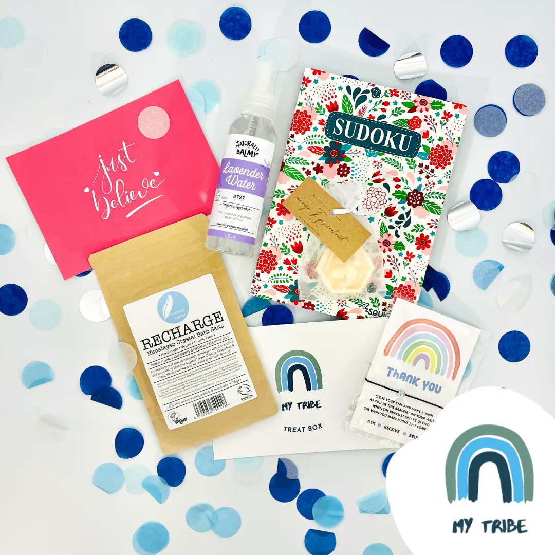 MyTribeTreatBox's tweet photo. Not long to go until Mother's day this coming Sunday! 💗 

Are you organised? Or have you left it until last minute? Treat your Mum with our My Tribe Calm Treat Box! The perfect gifts for Mother's Day 💐 

#MothersDay https://t.co/7O5M8a5oKM
